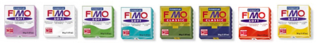 Пополнение цветов полимерной глины Fimo Soft и Fimo Classic.